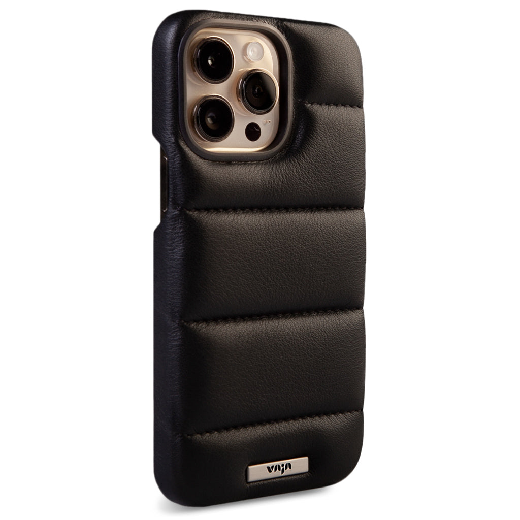 Black Puffy iPhone Case