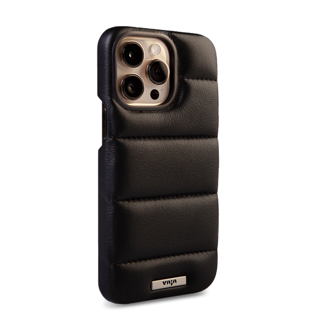 Grip iPhone 13 Pro leather case - Vaja