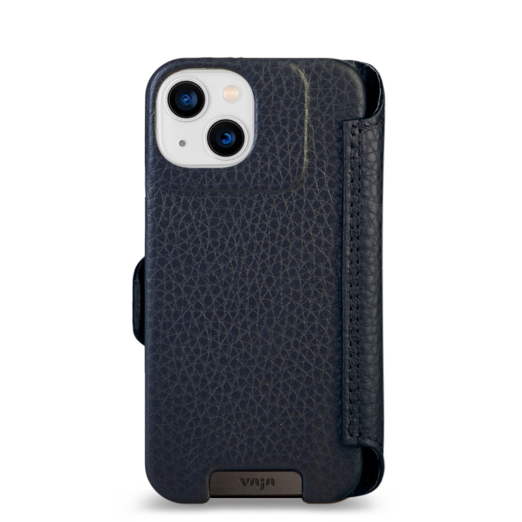 Wallet iPhone 14 leather case - Vaja