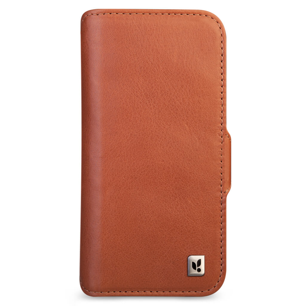 Wallet iPhone 14/15 Plus leather case - Vaja