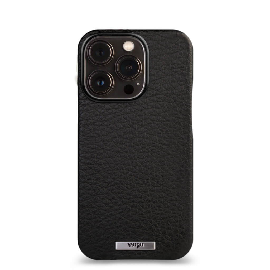 Grip iPhone 14 Pro leather case - Vaja