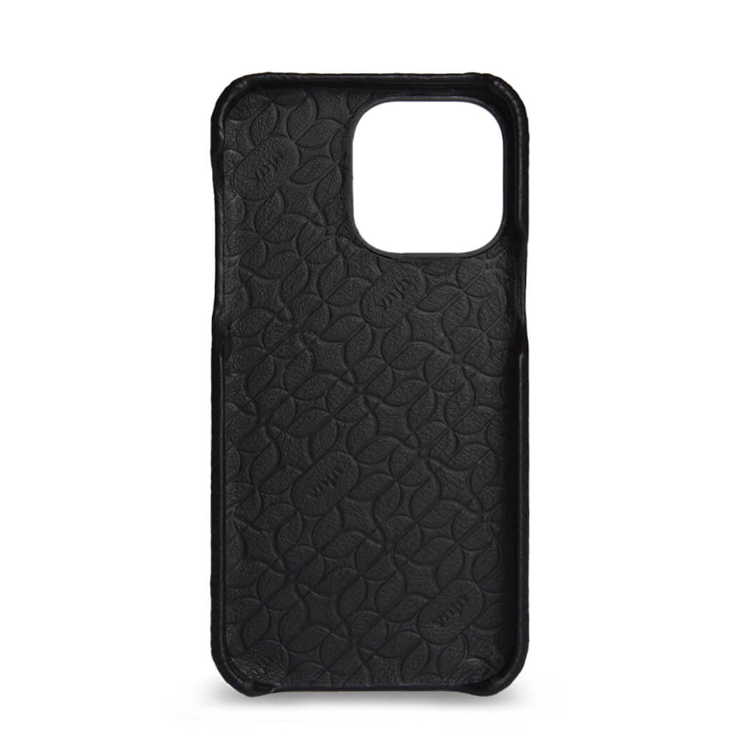 Grip iPhone 14 Pro leather case - Vaja