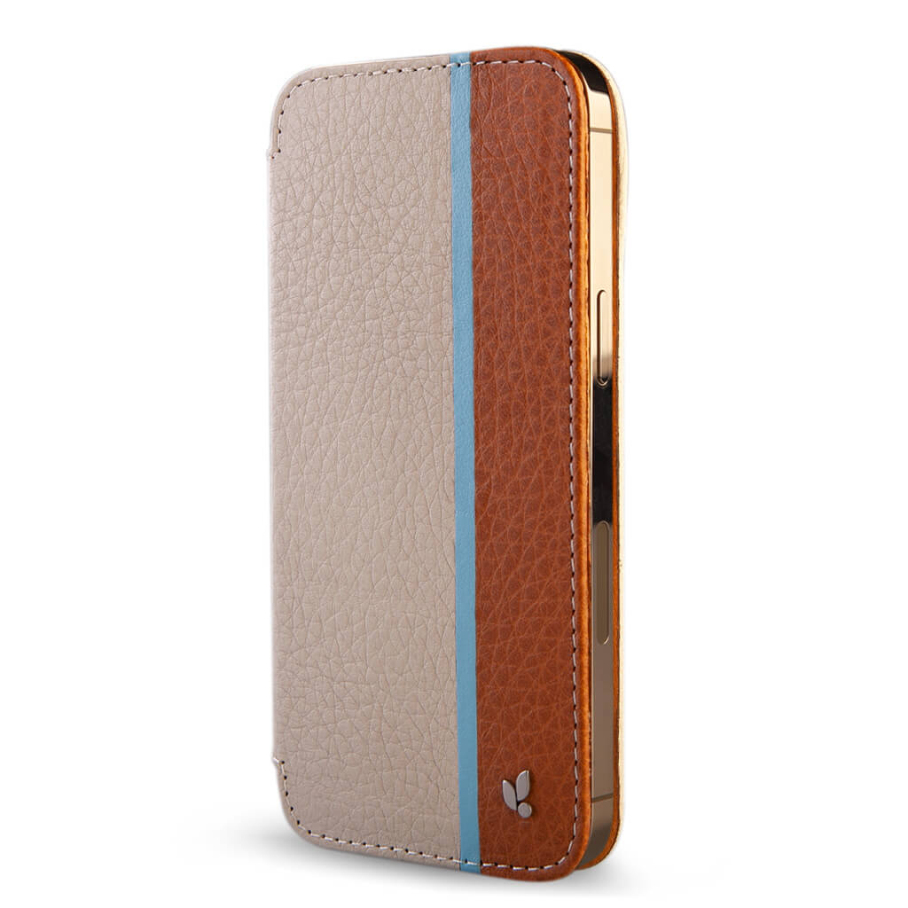 New signature Crossbody leather case for iPhone 14 Pro Max - Vaja