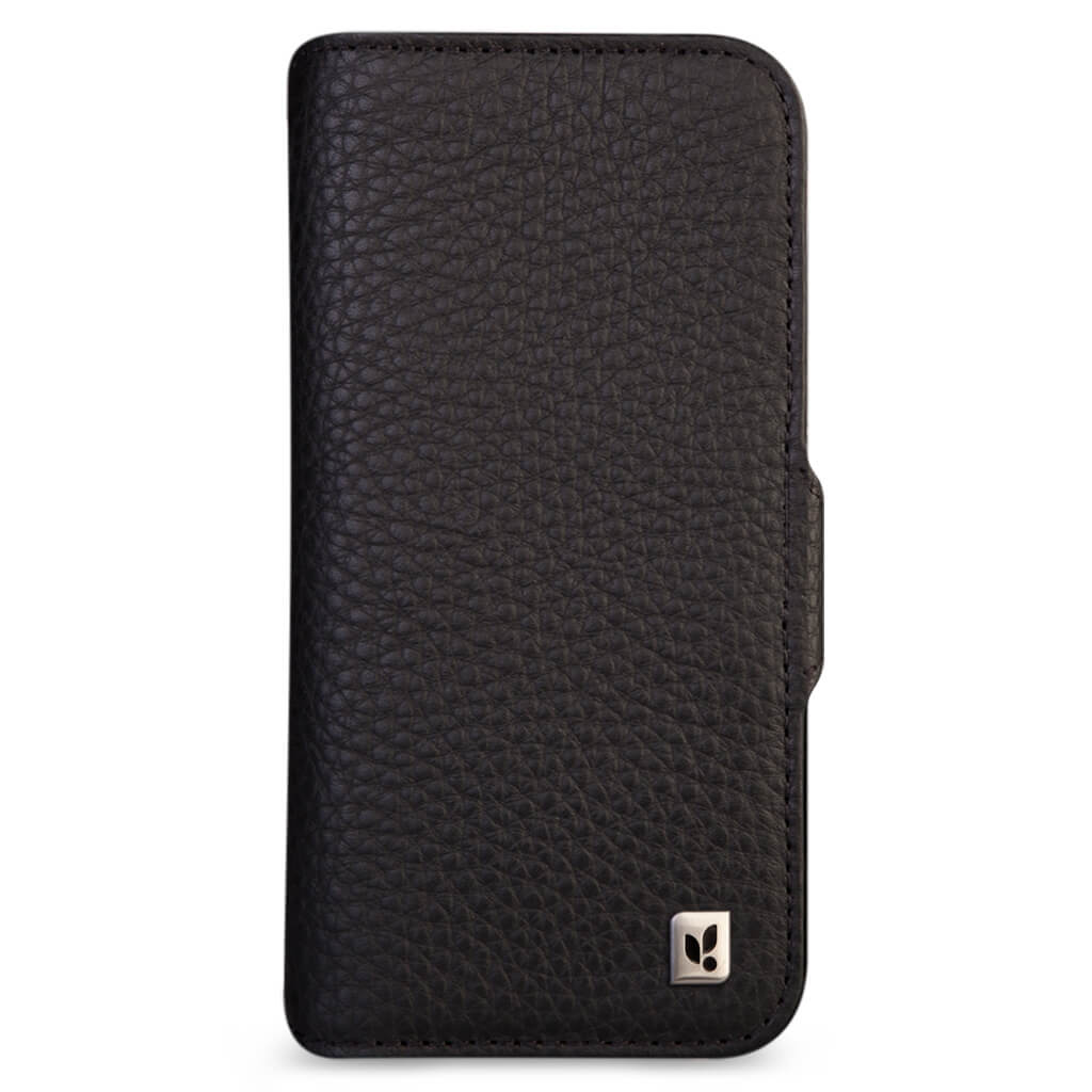 Wallet iPhone 14 Pro Max leather case - Vaja