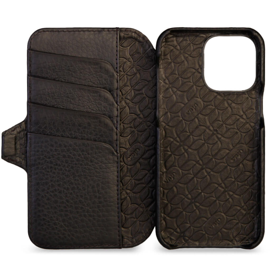 Kobra Wallet iPhone 14 Pro leather case - Vaja