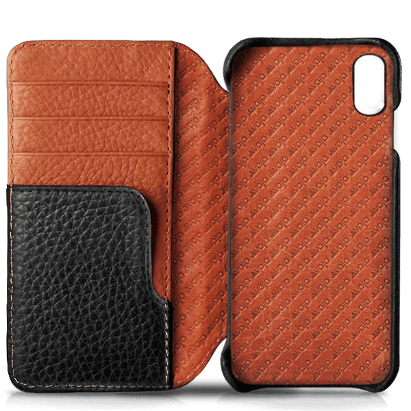 Wallet LP iPhone X / iPhone Xs Leather Case - Vaja