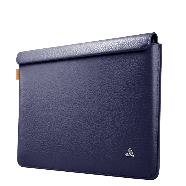 iPad Pro 12.9'' Leather Sleeve - Crown Blue