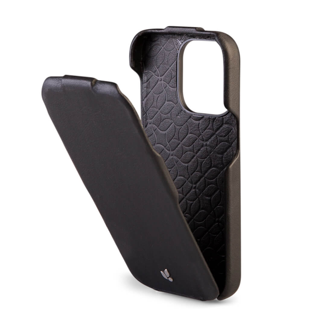Top iPhone 14 Pro Leather case - Premium Leather Top iPhone 14 Pro Leather case - Premium Leather