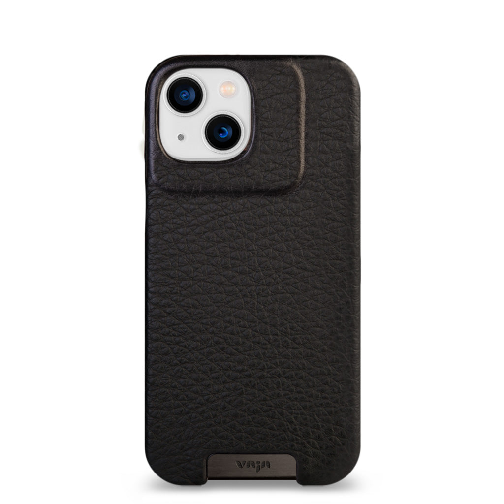 Grip iPhone 14 leather case - Vaja