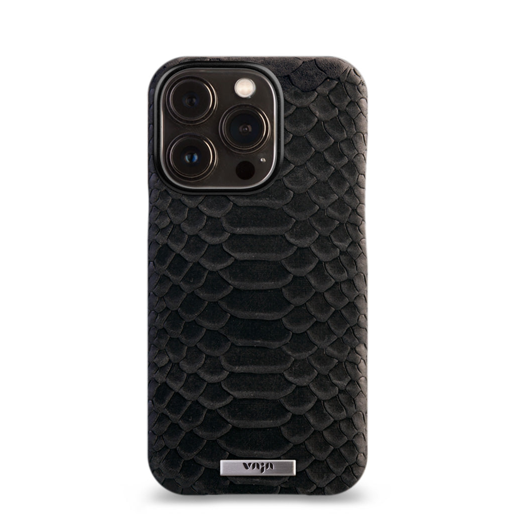 Kobra Grip iPhone 14 Pro leather case - Vaja