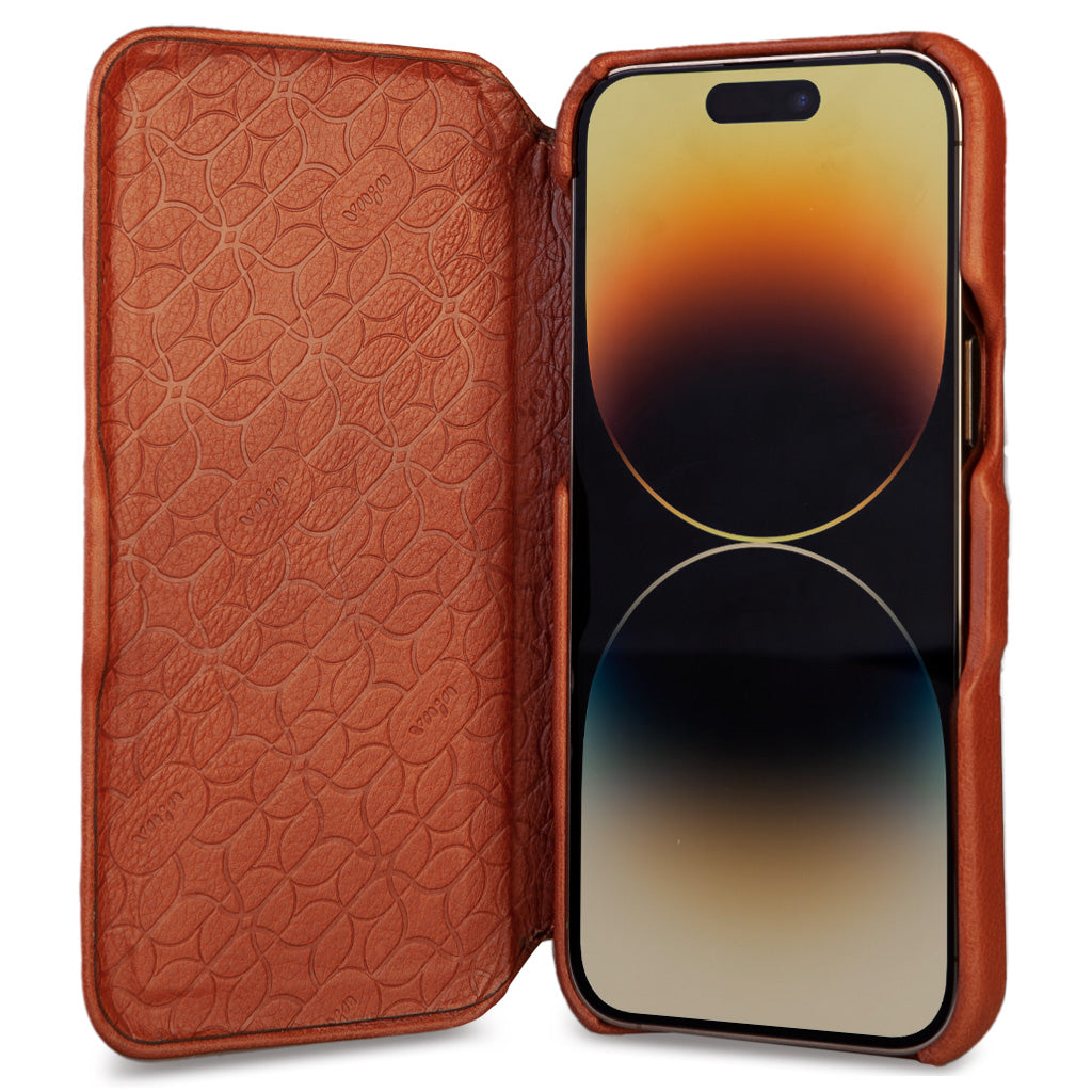 iPhone 14 Pro Max leather case for pros - Vaja