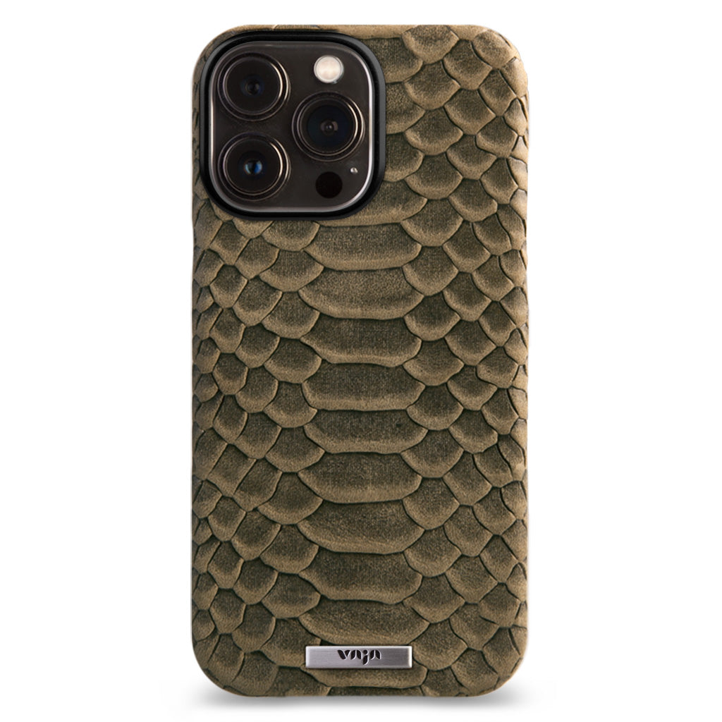 Kobra Grip iPhone 14 Pro Max leather case - Vaja