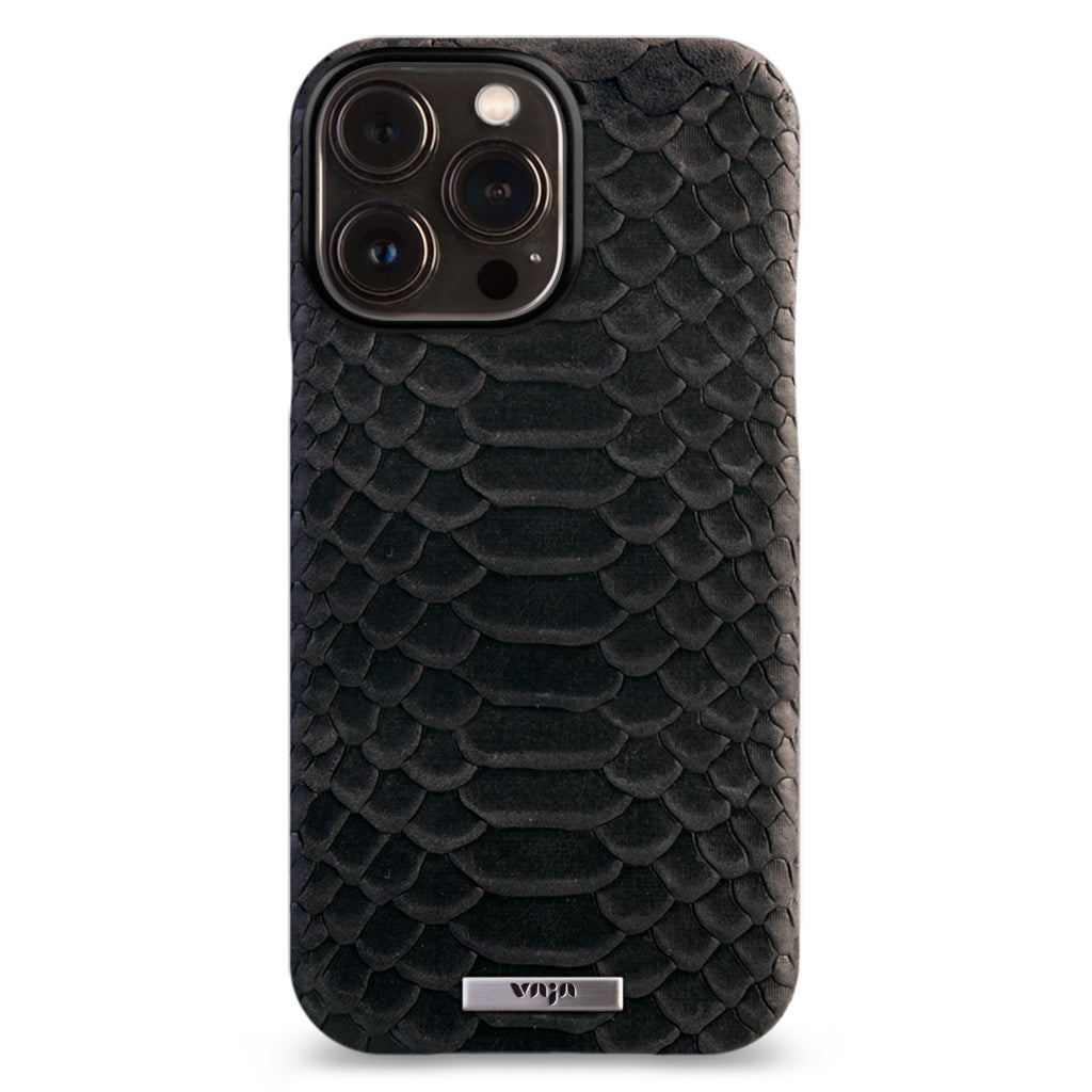 Kobra Grip iPhone 14 Pro Max leather case - Vaja