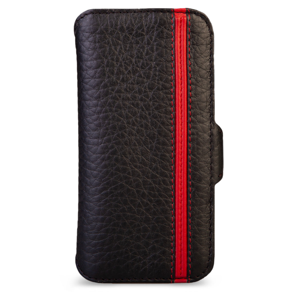 Wallet iPhone 14 Pro Max GTR leather case - Vaja