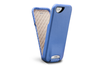 Top Flip - Premium Leather iPhone Case for iPhone SE (2016) - Vaja