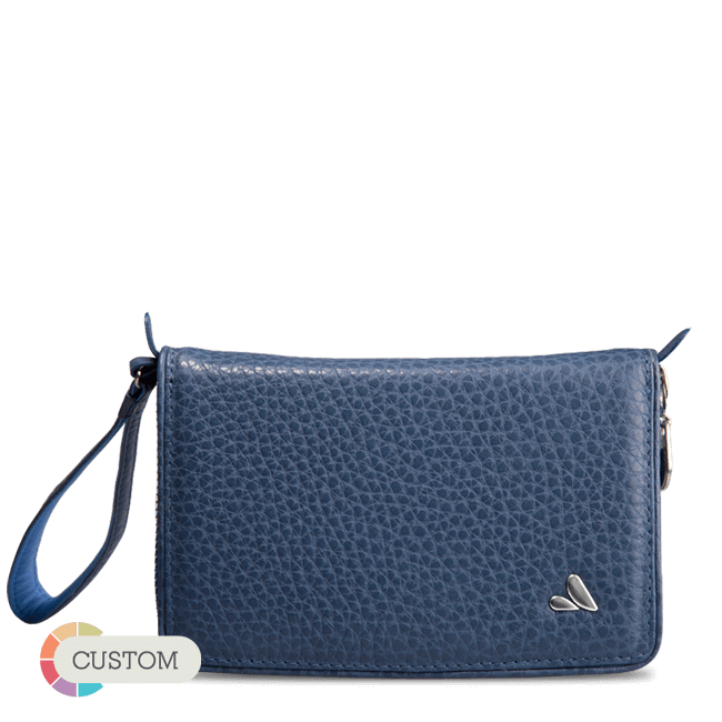 Customizable Leather Lucy Clutch - Premium Leather Lady Clutch for iPhone 7, 8 & 4,7" smartphones only - Vaja
