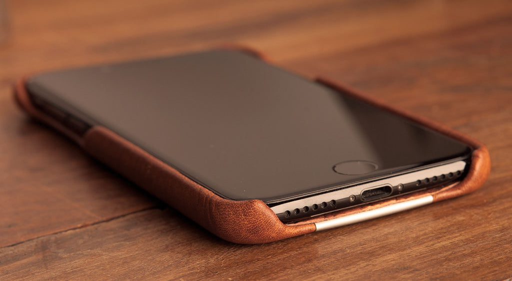 Grip - Leather Case for iPhone 7 Plus - Vaja