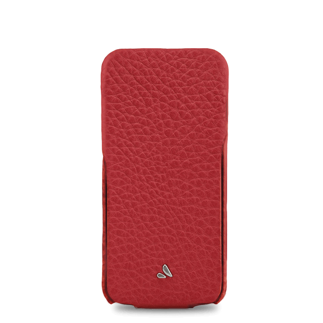 Top Flip - Premium Leather iPhone Case for iPhone SE (2016) - Vaja