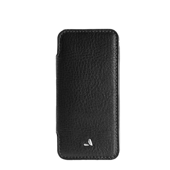 Nuova Pelle - Slim folio style iPhone SE (2016) cases - Bridge Black