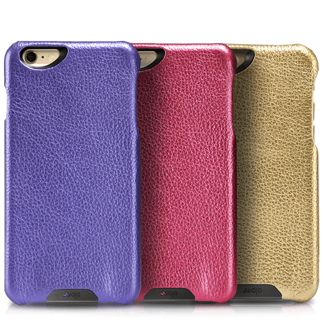 Vintage Metallic Leather Grip - iPhone 6 Plus/6s Plus Case - Vaja
