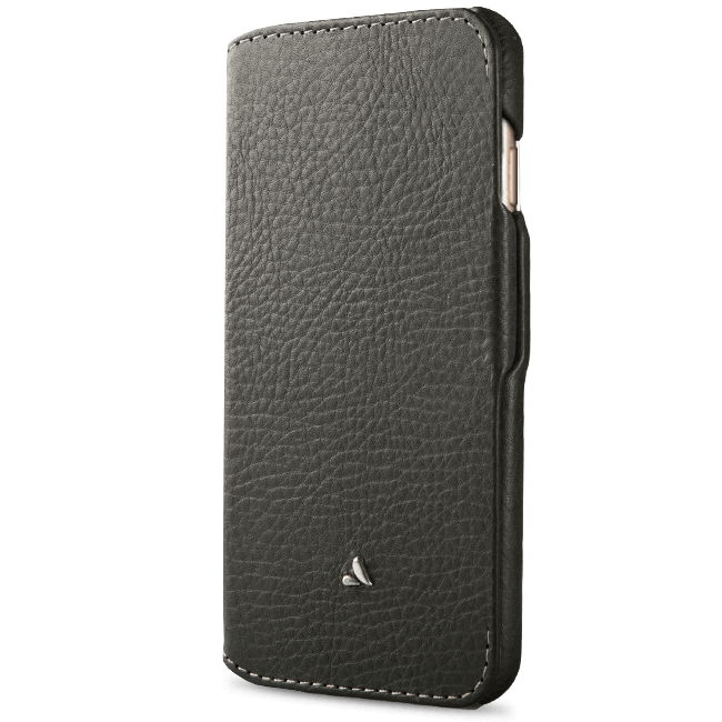 Agenda MG iPhone 7 Plus Leather Case - Bridge Charcoal