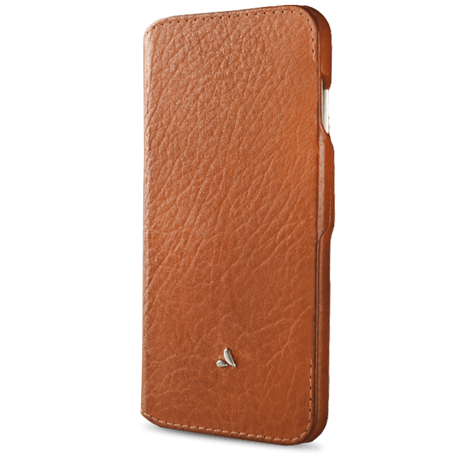 iPhone 7 Plus leather case with magnetic closure - Vaja