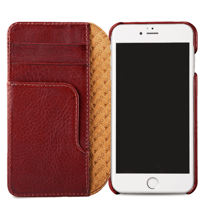 Wallet Agenda - iPhone 7 Wallet Leather Case - Vaja