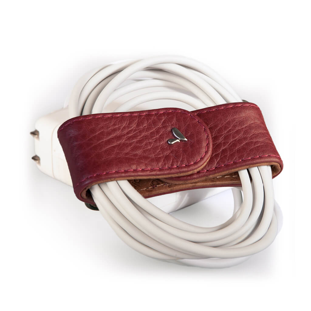 Leather Bow Cord Organizer - Vaja