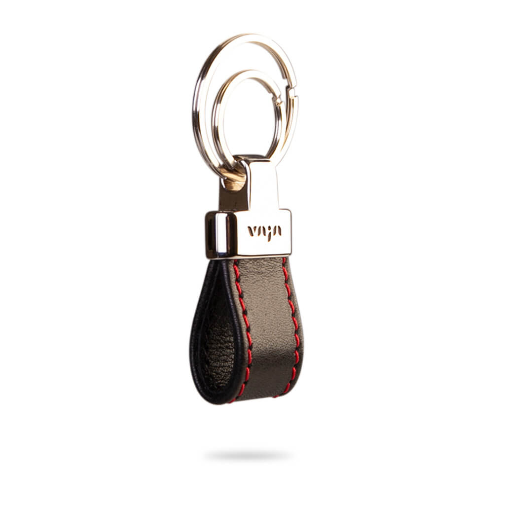 Louis Vuitton Black Leather Valet Key Chain Louis Vuitton