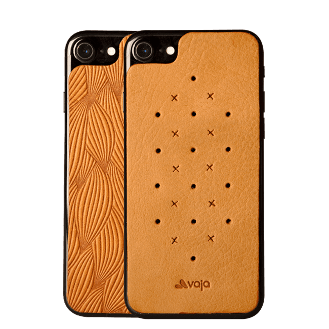Leather Back for iPhone 7 - Vaja