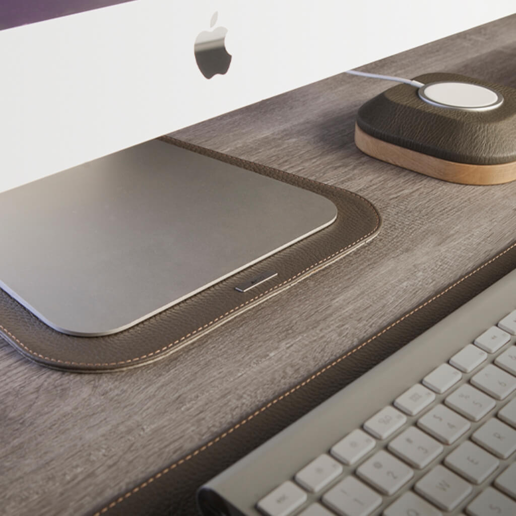 Deluxe iMac Leather Pad - Vaja