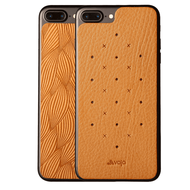 Leather Back for iPhone 7 Plus - Vaja