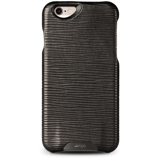 Grip Legno Nero - Black Label iPhone 6 Plus/6s Plus Premium Leather Case - Vaja