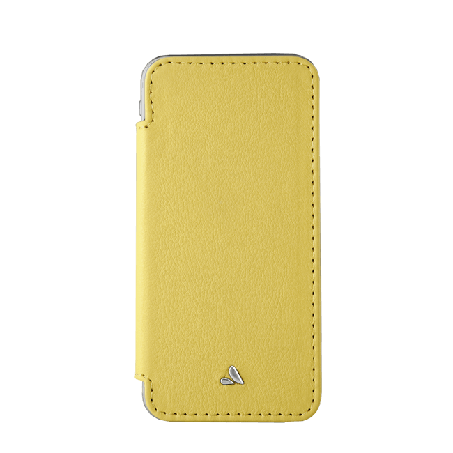 Nuova Pelle - Wrap around iPhone 6 Plus/6s Plus Leather Cover - Lemon Drop