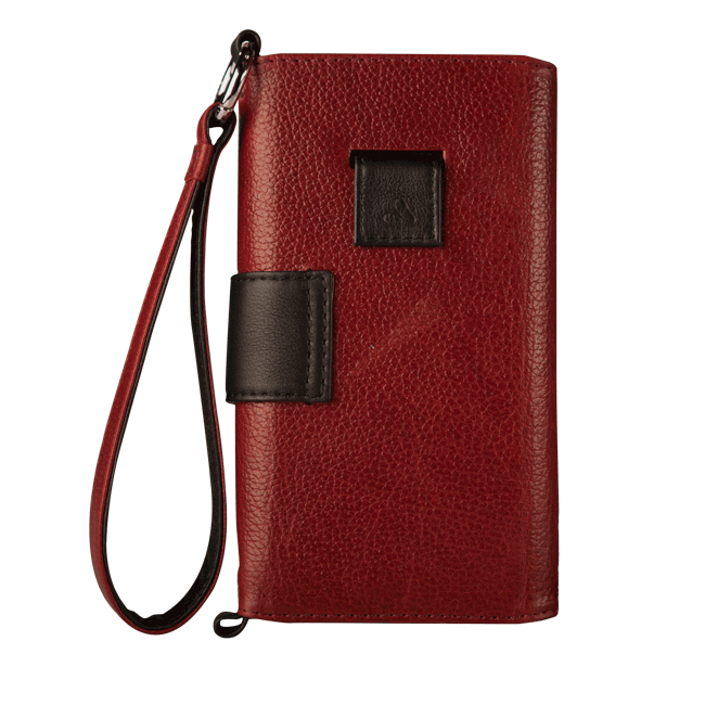 Lola XO - Wristlet Leather wallet case for iPhone 7 - Vaja