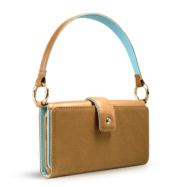 Lola XO - iPhone 6 Plus/6s Plus leather Wallet with detachable case - Vaja