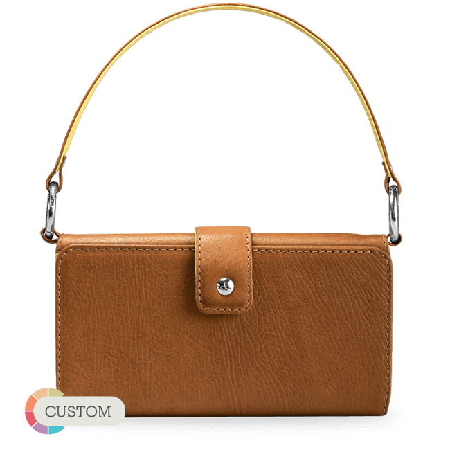 Customizable Lola XO - iPhone 6 Plus Wallet with detachable leather case - Vaja