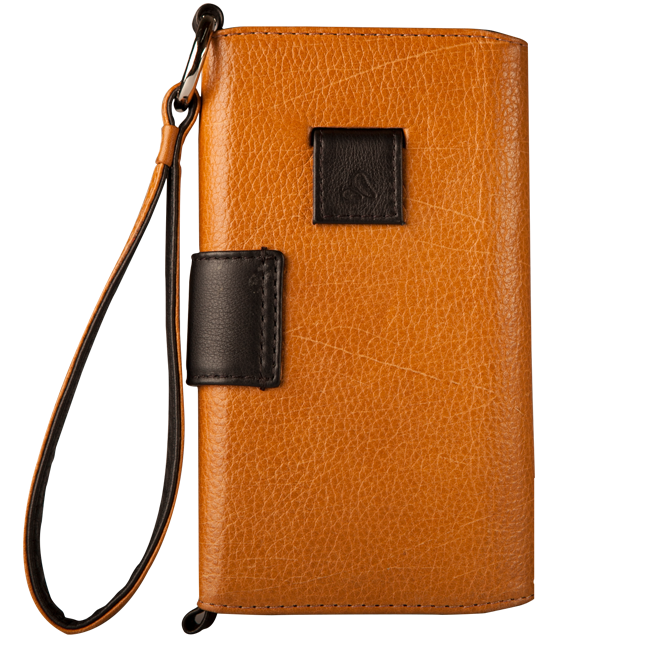 Lola XO - iPhone 8 Plus Wallet leather wristlet case - Vaja