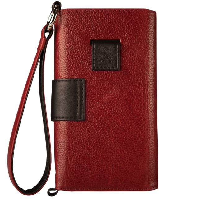 Lola XO - iPhone 7 Plus Wallet leather wristlet case - Vaja
