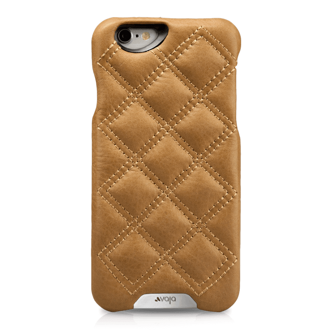 Grip Matelassé - Quilted iPhone 6 Plus/6s Plus Leather Case - Vaja