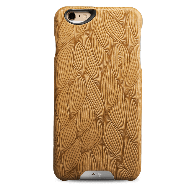 iPhone 6 Plus/6s Plus - Embossed Leather Grip Case - Vaja