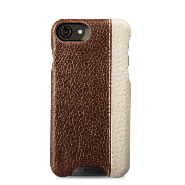 Grip LP - iPhone 7 Leather case - Durango and Floater Latte