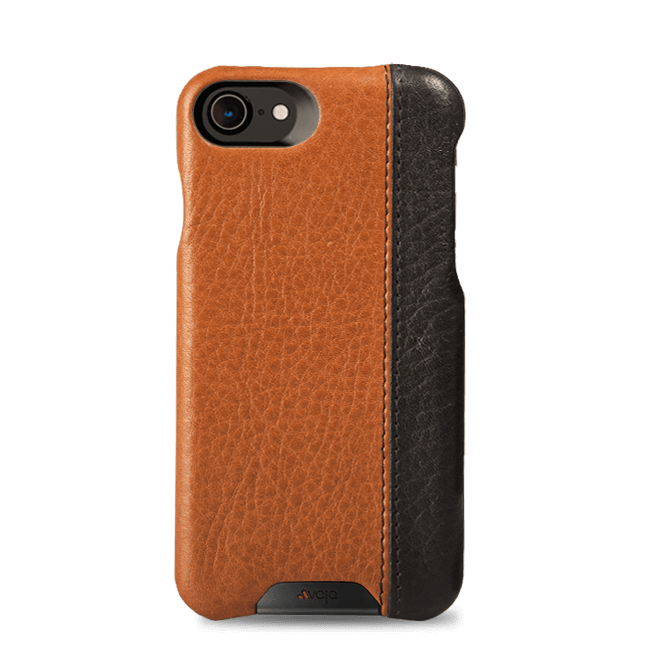 Grip LP - iPhone 7 Leather case - Bridge Saddle Tan and Bridge Black