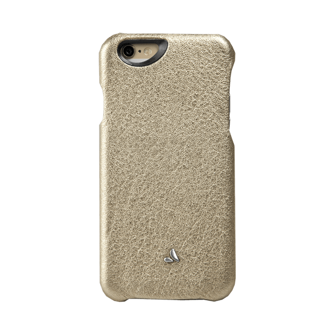 iPhone 6/6s Plus Leather Case - Vintage Metallic Grip - Vaja