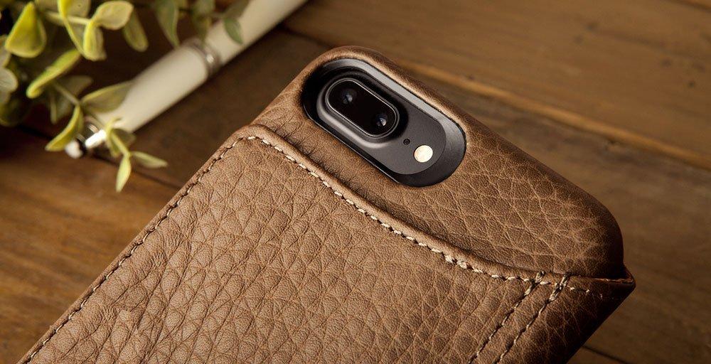 Niko Wallet-Leather Case for iPhone 8 Plus - Vaja