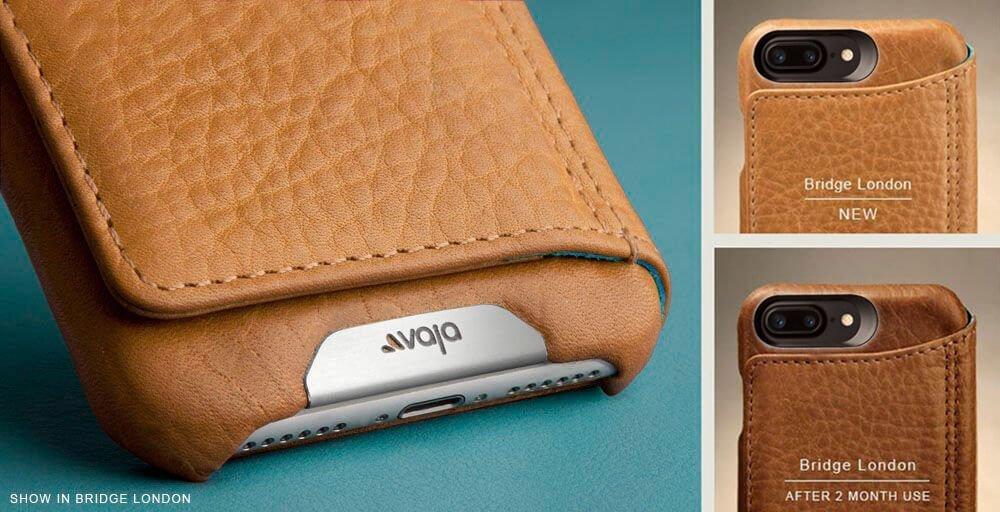 Niko Wallet-Leather Case for iPhone 8 Plus - Vaja