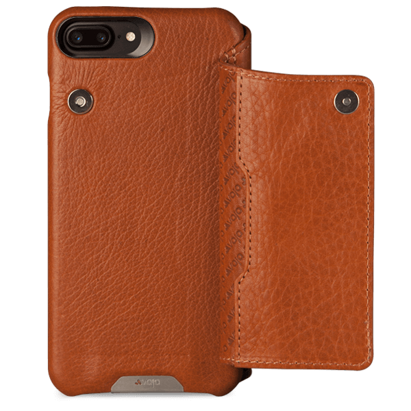 Niko Wallet-Leather Case for iPhone 8 Plus - Vaja