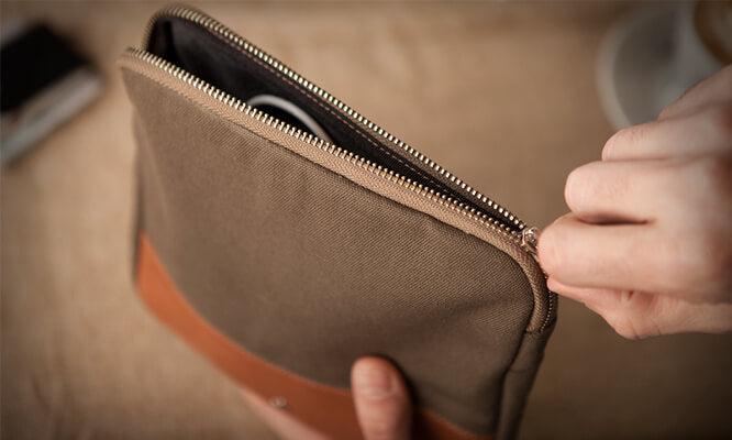 Organizer Leather Pouch - Vaja