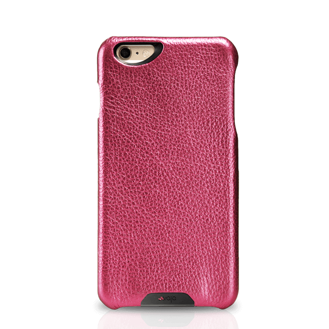 Vintage Metallic Leather Grip - iPhone 6 Plus/6s Plus Case - Raspberry