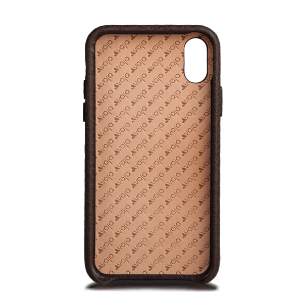 Slim Grip iPhone X Leather Case - Vaja